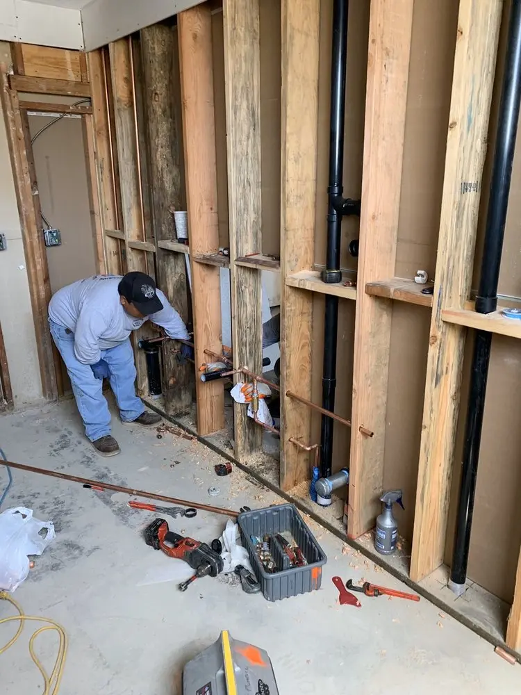 Commercial rough-in plumbing for Gas Line Repair in Meadow Summit